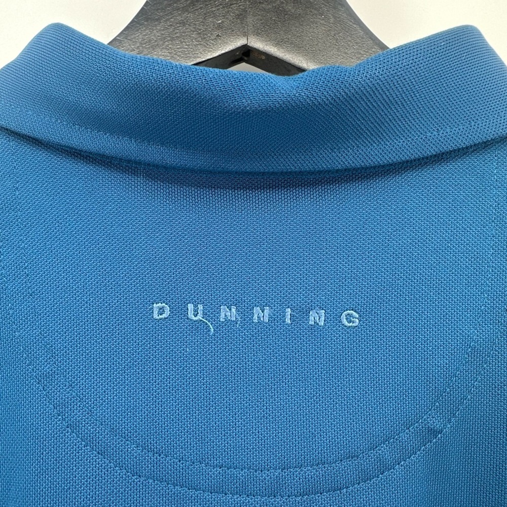 Dunning Golf Polo Shirt Mens Extra Large XL Blue Fields Ranch PGA Frisco Texas - Picture 6 of 7